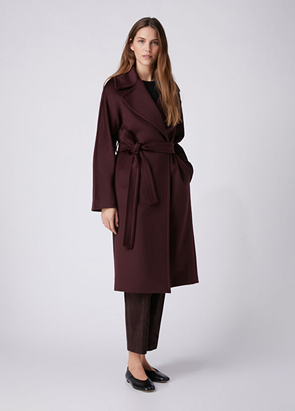 Beymen Club Plum Wool Coat - 3