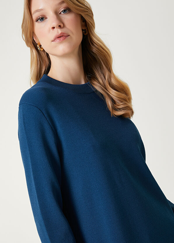 Beymen Club Petrol Yanı Yırtmaçlı Basic Kazak - 2