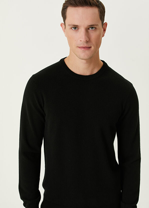 Beymen Club Black Cashmere Sweater - 2