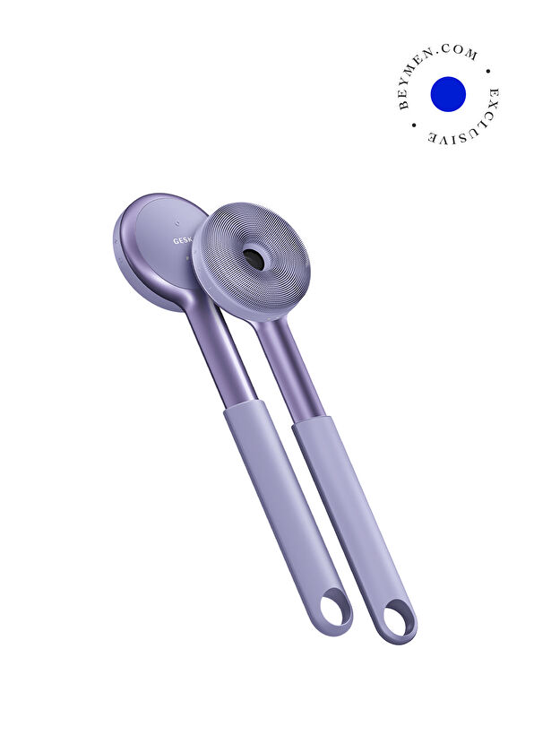 Geske Sonic LED Full-Body Brush 9 in 1 Purple Vücut Cilt Bakım Cihazı - 1