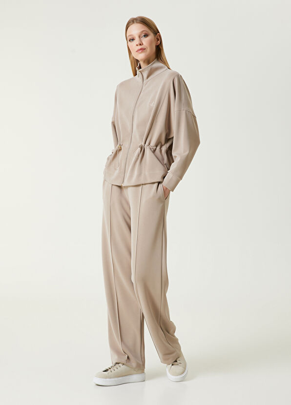 Beymen Club Bej Fermuarlı Sweatshirt - 3