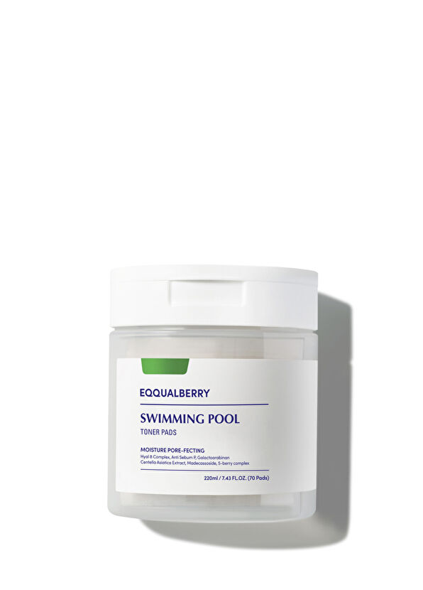 EqqualBerry Swimming Pool Toner Pads 70'li Yoğun Hidrasyon Verici Arındırıcı Tonik Ped 220 ml - 1