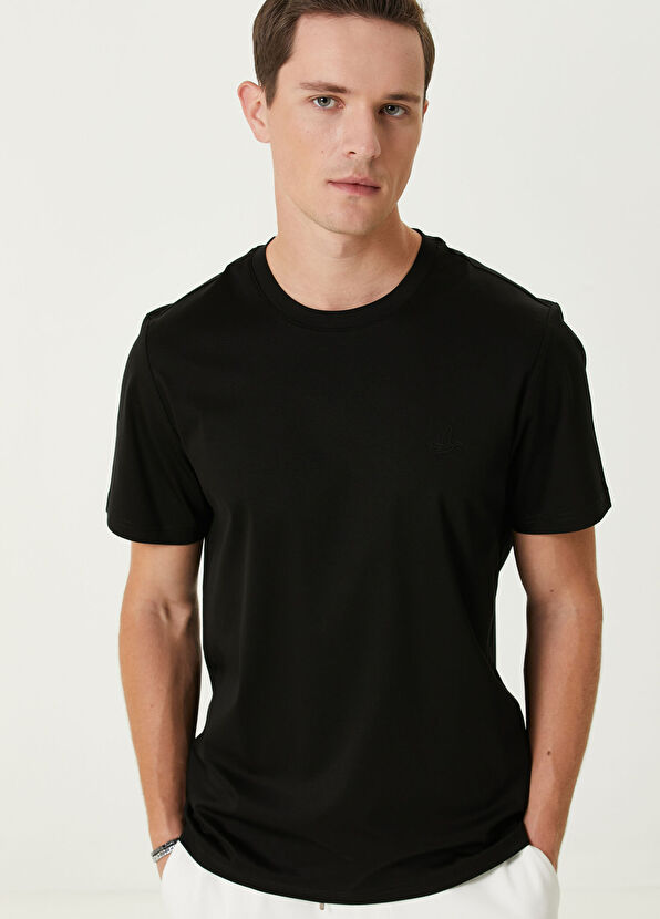 Beymen Club Siyah Basic T-shirt - 2