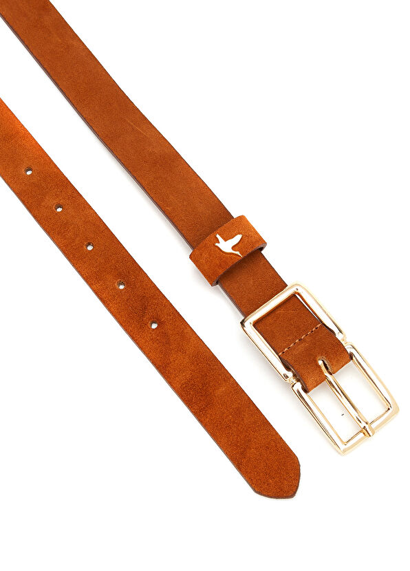 Beymen Club Tan Women's Leather Belt - 2