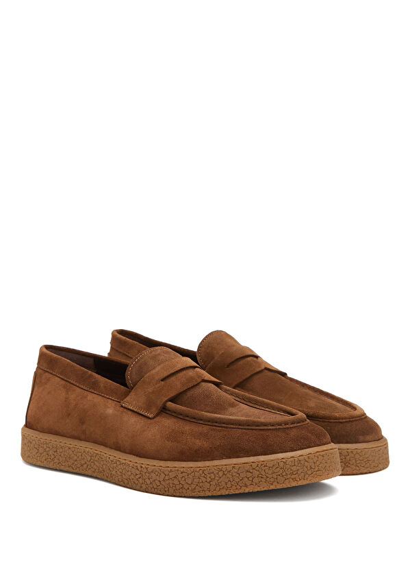 Beymen Club Kahverengi Erkek Deri Loafer - 2