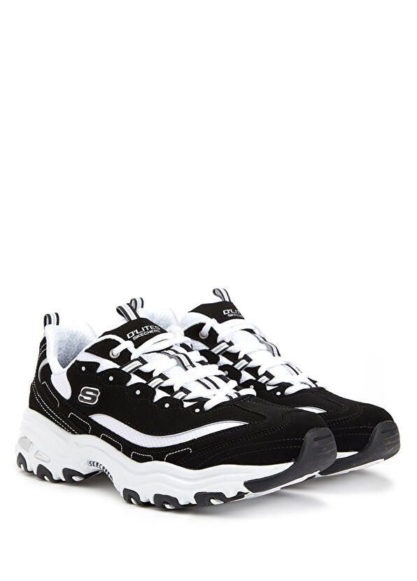 Skechers Dlites Black & White Men's Sneakers - 2