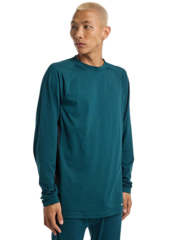 Burton M Midweight X Crew Yeşil Uzun Kollu Erkek İçlik - 1