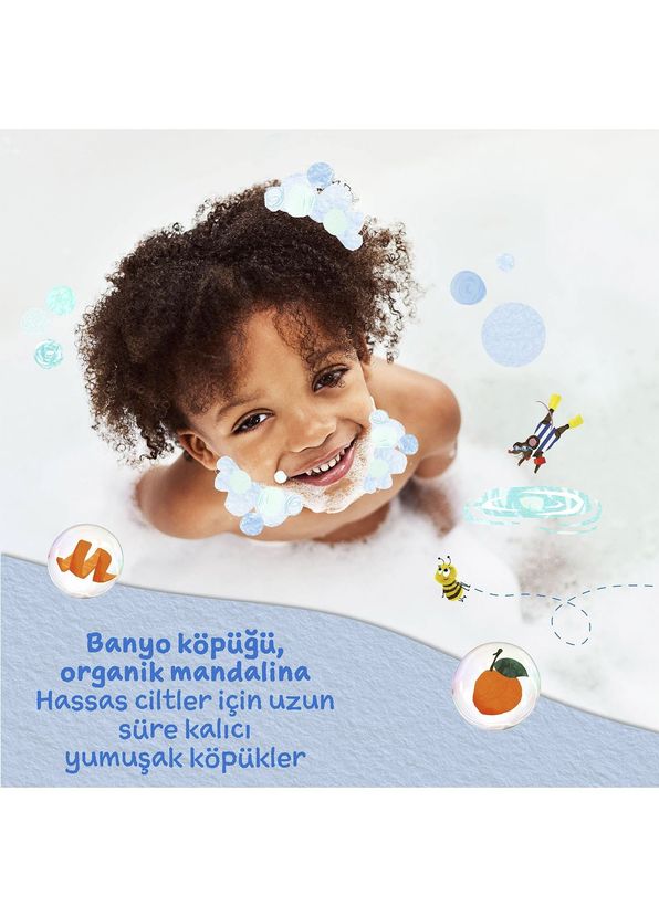 Childs Farm Organic Tangerine Essence Children's Bath Foam 250 ml - 2