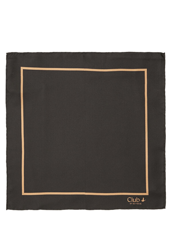 Beymen Club Siyah İpek Poşet Mendil - 1