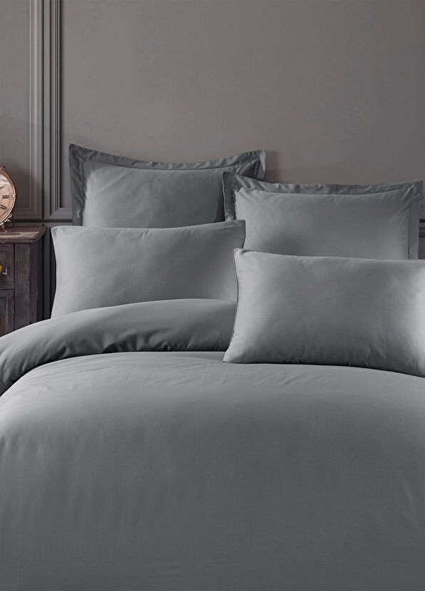 DK Store Palermo Gri Battal Boy Nevresim Takımı - 2