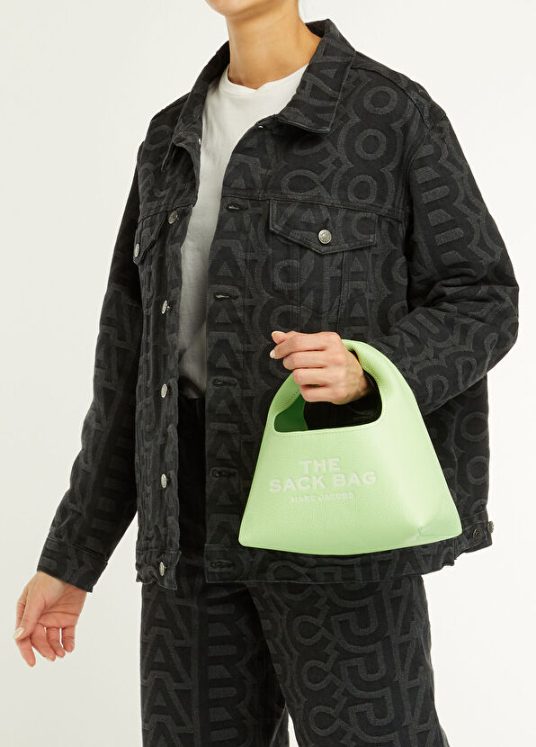 Marc Jacobs The Mini Sack Yeşil Kadın Deri Çanta - 2
