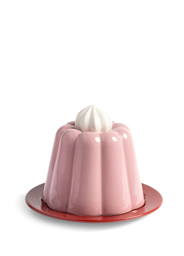 KLEVERING Puding Formunda Pembe Saklama Kabı - 1