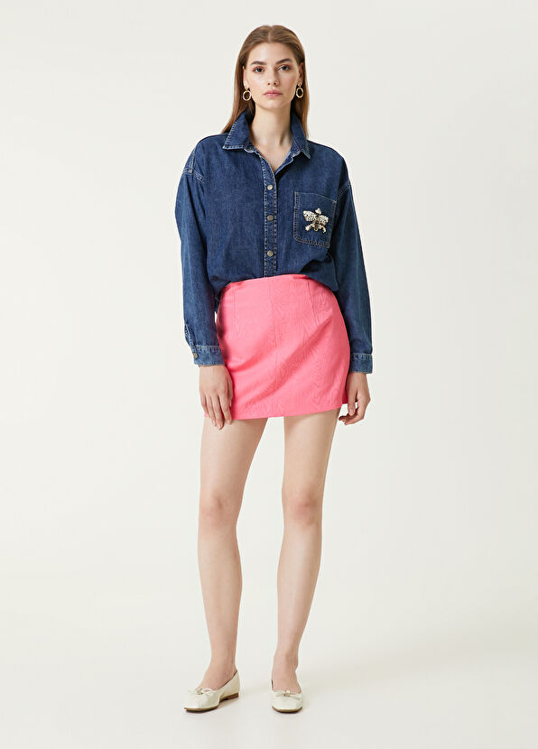 Beymen Club Pink Mini Skirt - 1