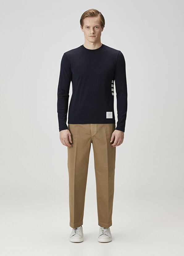 Thom Browne Lacivert Yün Triko - 2