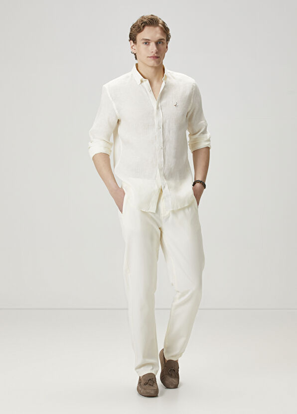 Beymen Club Krem Pantolon - 1