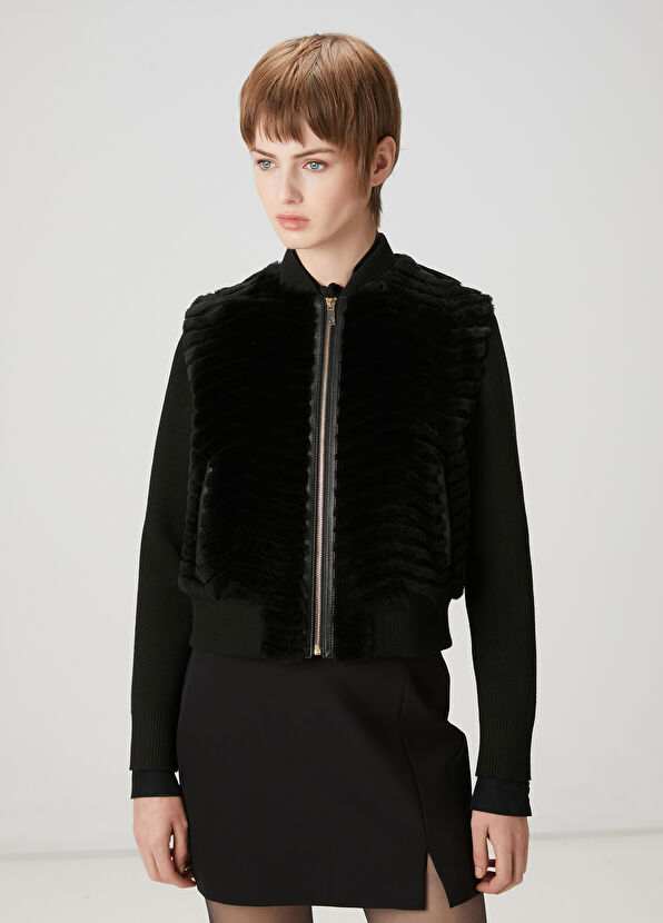 Beymen Club Siyah Kapitoneli Ceket - 1