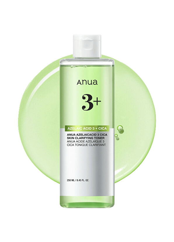 Anua Azelaic Acid 3 Cica Skin Clarifying Toner Soothing Skin Tonic 250 ml - 2