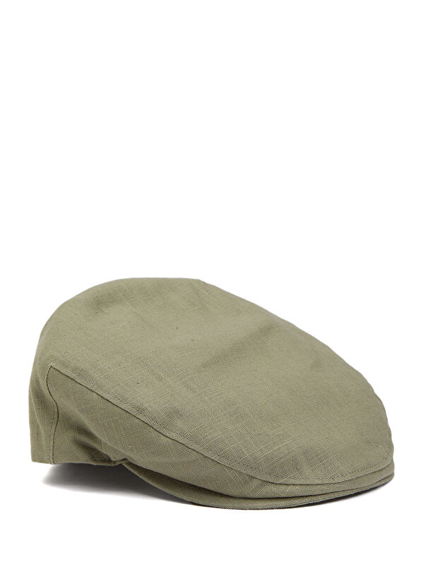 Doria Green Men's Linen Hat - 3