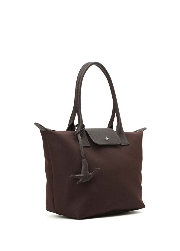 Beymen Club City Medium Brown Women's Shopping Bag - 2