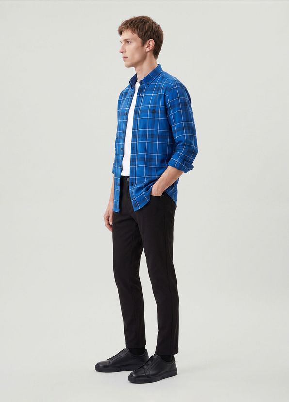 Beymen Club Basic Fit Kırık Beyaz Compact Jersey T-shirt - 2