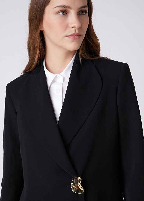 Beymen Club Black Double-Breasted Blazer - 2