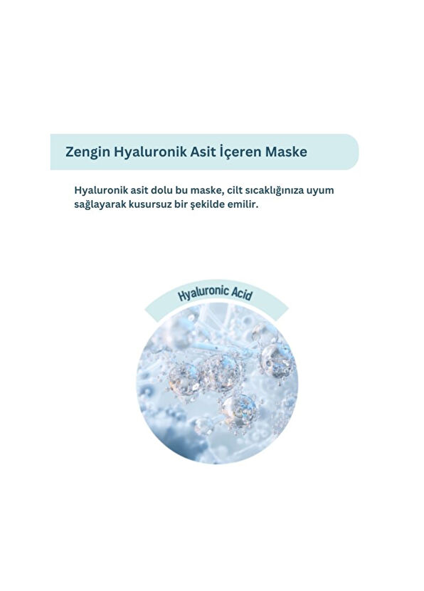 Dermal Seoulface Hyalüronik Asit Hydrojel Şeffaflaşan 5 Adet Eriyen Kağıt Yüz Maskesi 34 gr - 2