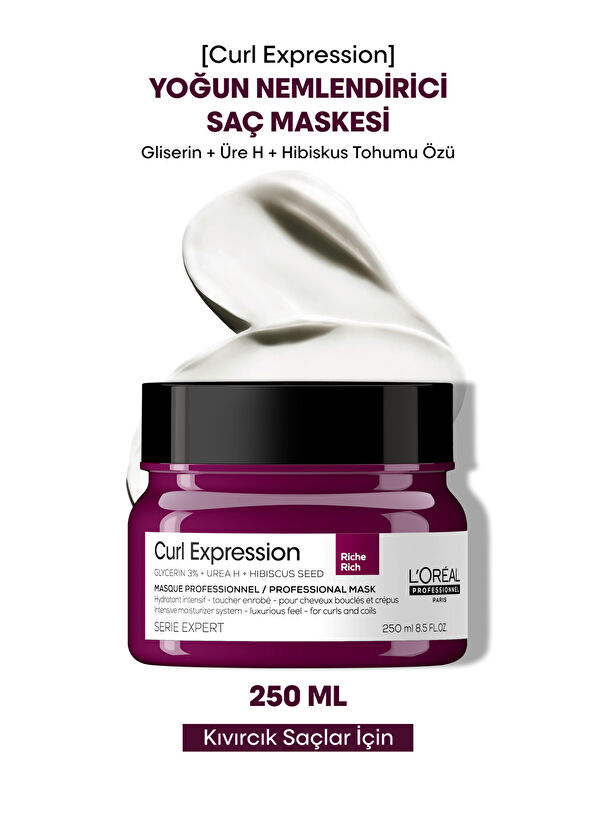 Loreal Professionnel Curl Expression Kıvırcık Saçlar İçin Yoğun Nemlendirici Maske 250 ml - 2