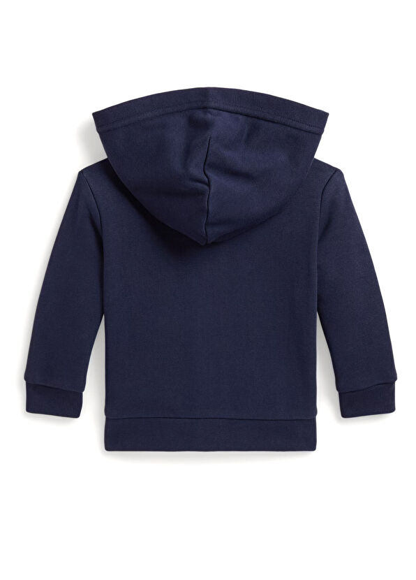 Polo Ralph Lauren Lacivert Kapüşonlu Erkek Bebek Sweatshirt - 2