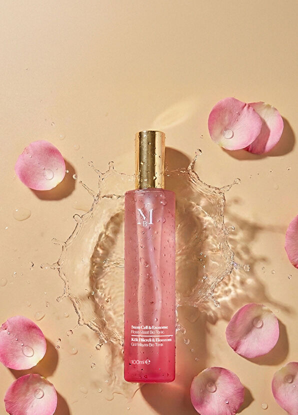 Misbahçe Firming and Anti-Blemish Rose Stem Cell & Exosome Rose Yeast Bio Tonic 100 mL - 2
