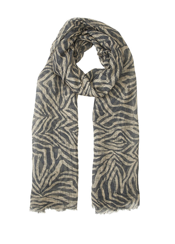 Brunello Cucinelli Çok Renkli Kadın Keten Şal - 1