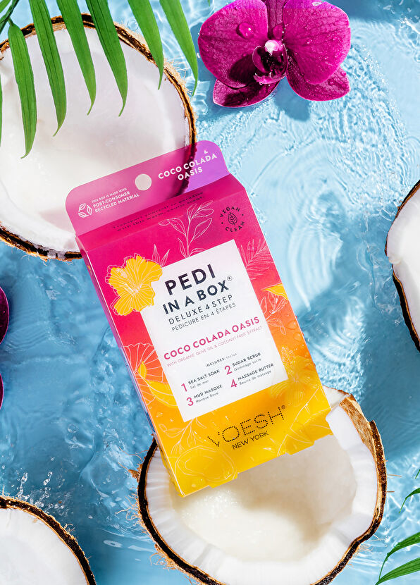 Voesh New York Pedi In A Box Deluxe Coco Colada 4 Adımlı Pedikür Seti - 2