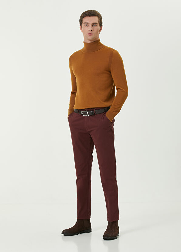 Beymen Club Drop 8 Bordo Spor Pantolon - 1