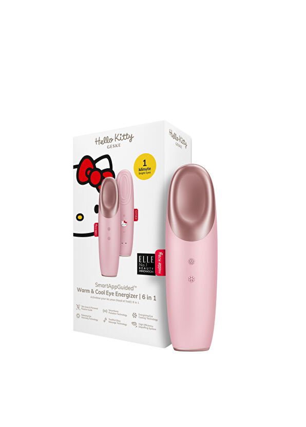 Geske Pink Warm & Cool Eye Energizer 6-in-1 Hot & Cold Under Eye Care Device - 2