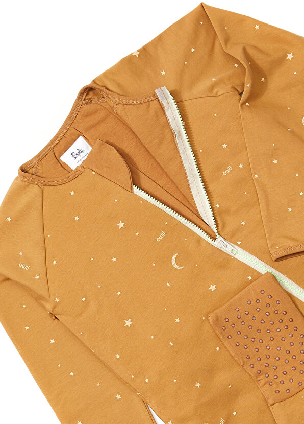 Owli Tog Sheep 2,7 Kahverengi Unisex Bebek Uyku Tulumu - 3