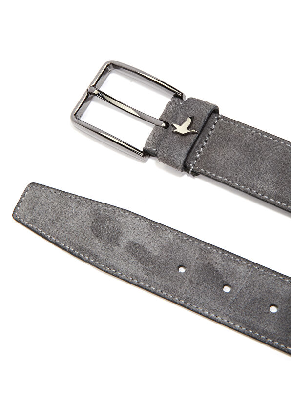 Beymen Club Antrasit Erkek Süet Kemer - 2