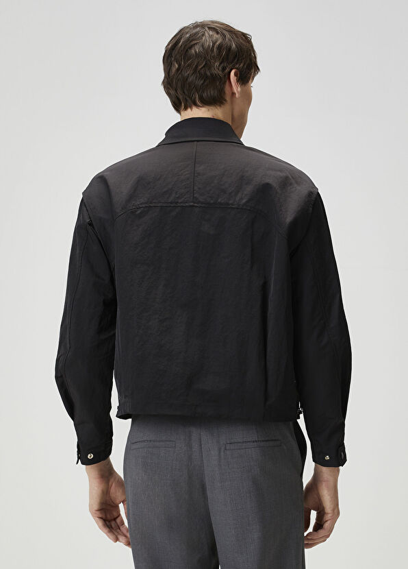 Solid Homme Black Coat - 3