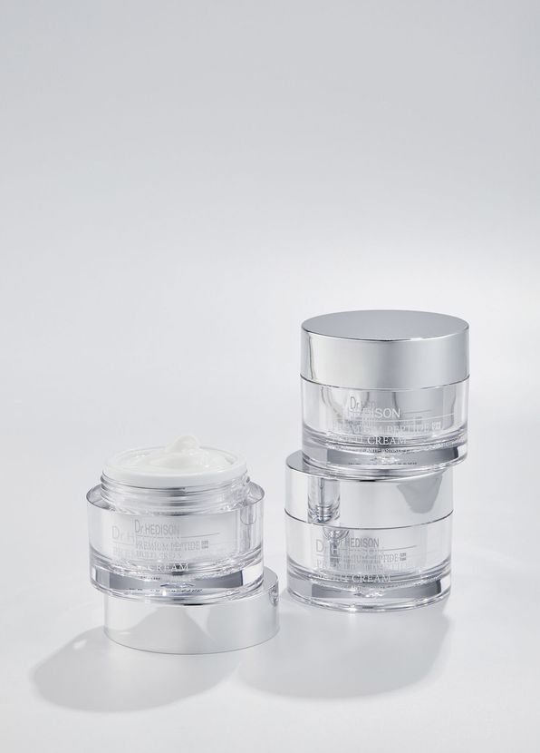 Dr. Hedison Premium Moisturizing Face Cream for Dry Normal Skin with 9 Peptide Complexes 50 ml - 2