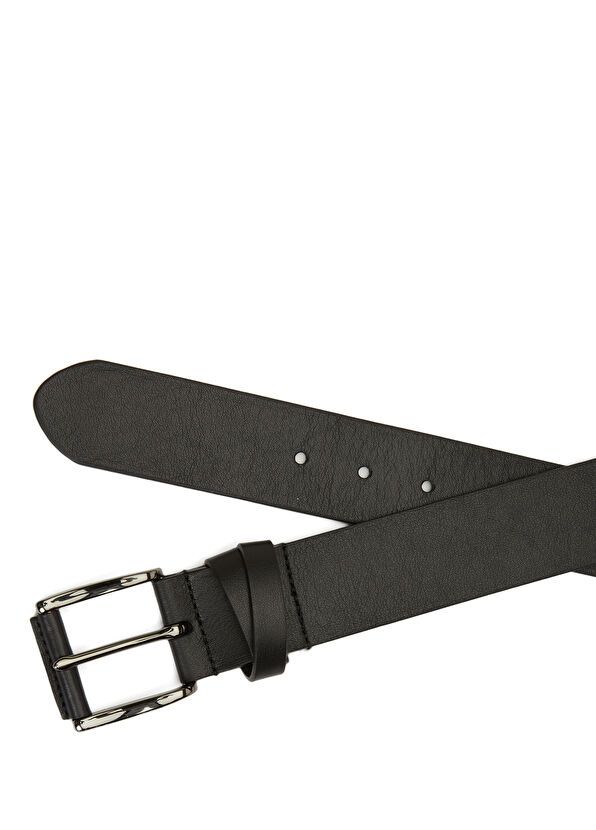 Beymen Club Siyah Erkek Deri Kemer - 2