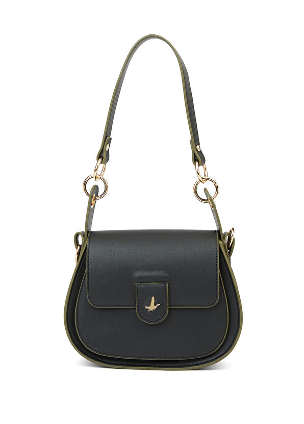 Beymen Club Black Logo Women'S Crossbody Bag - 1