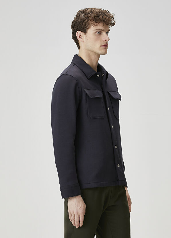 Beymen Club Navy Blue Overshirt - 3