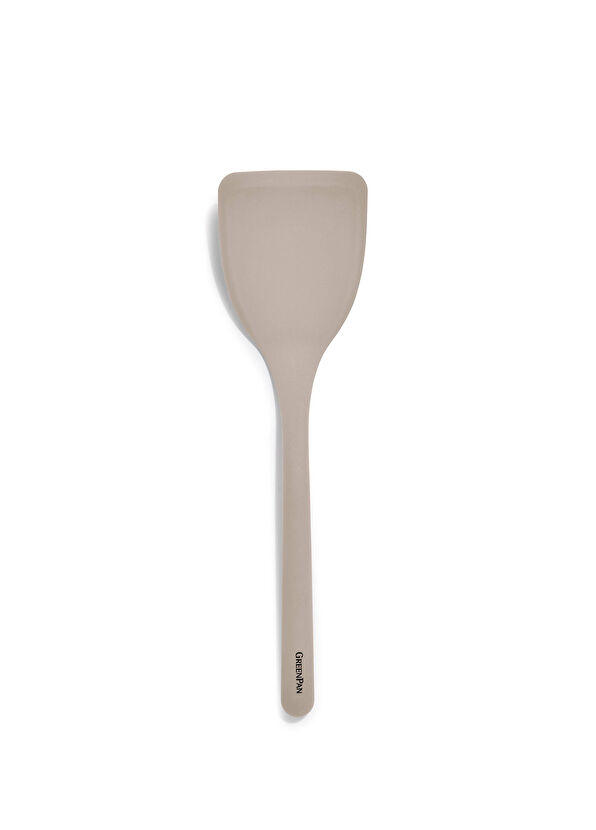 Resim Bej Silikon Lasanya Spatula 