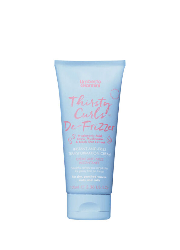 Umberto Giannini Thirsty Curls Anında Kabarma Giderici Bukle Dönüştürücü Saç Kremi 100 ml - 1
