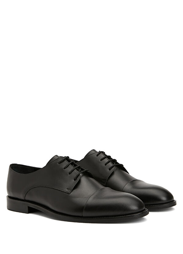 Beymen Club Black Men's Leather Shoes - 2