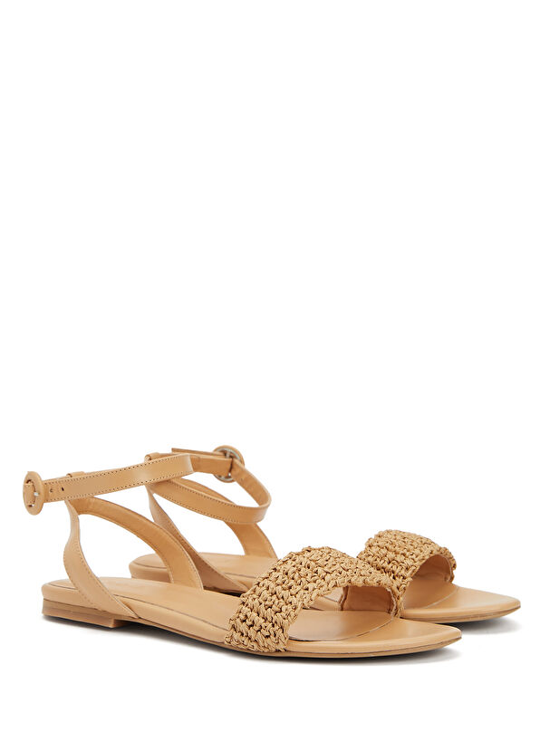 Beymen Club Nude Kadın Hasır Sandalet - 2