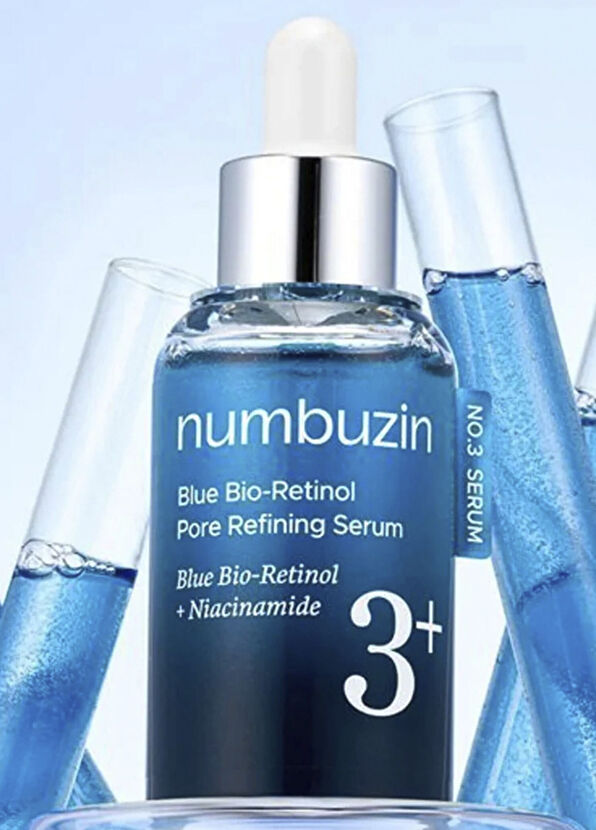 Numbuzin No.3 Blue Bio-Retinol Pore Refining Anti-Aging Skin Serum 30 ml - 2