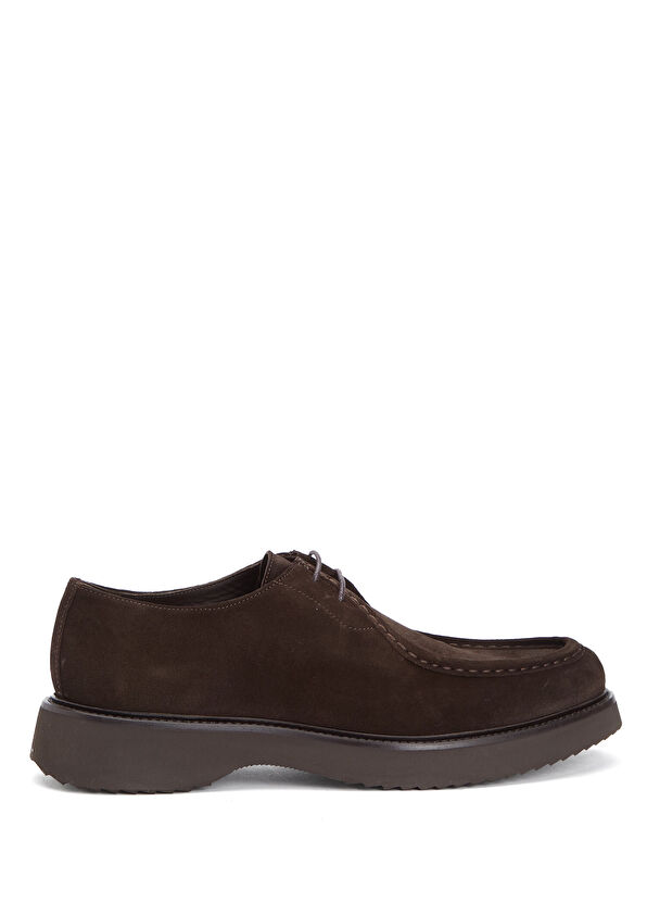 Beymen Club Brown Men's Suede Shoes - 1