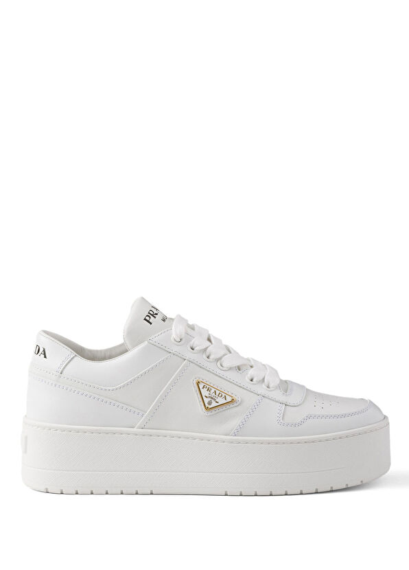 Downtown Bold Beyaz Deri Kadın Spor Ayakkabı - Görsel 2