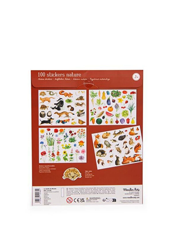 Moulin Roty Pochette Stickers Le jardinier Le Jardin du Moulin Sticker - 2