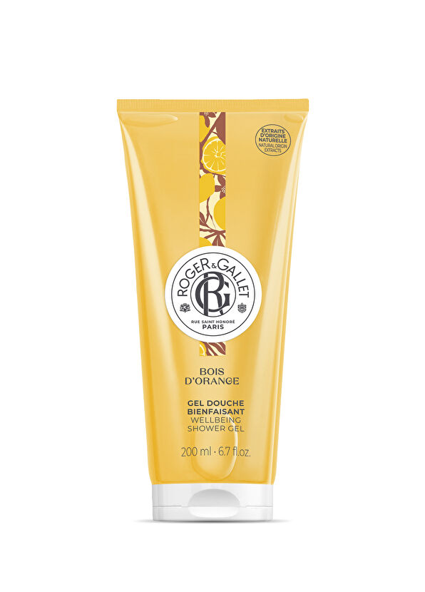 Roger&Gallet Bois D'Orange Citrus Extract Refreshing Intense Foam Shower Gel 200 ml - 1