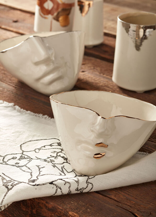 Maji Atelier Infinity Kadın Model Porselen Kase - 2